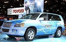 Toyota Fuel Cell Hybrid Vehicle (FCHV). Photo: UnitedPictures